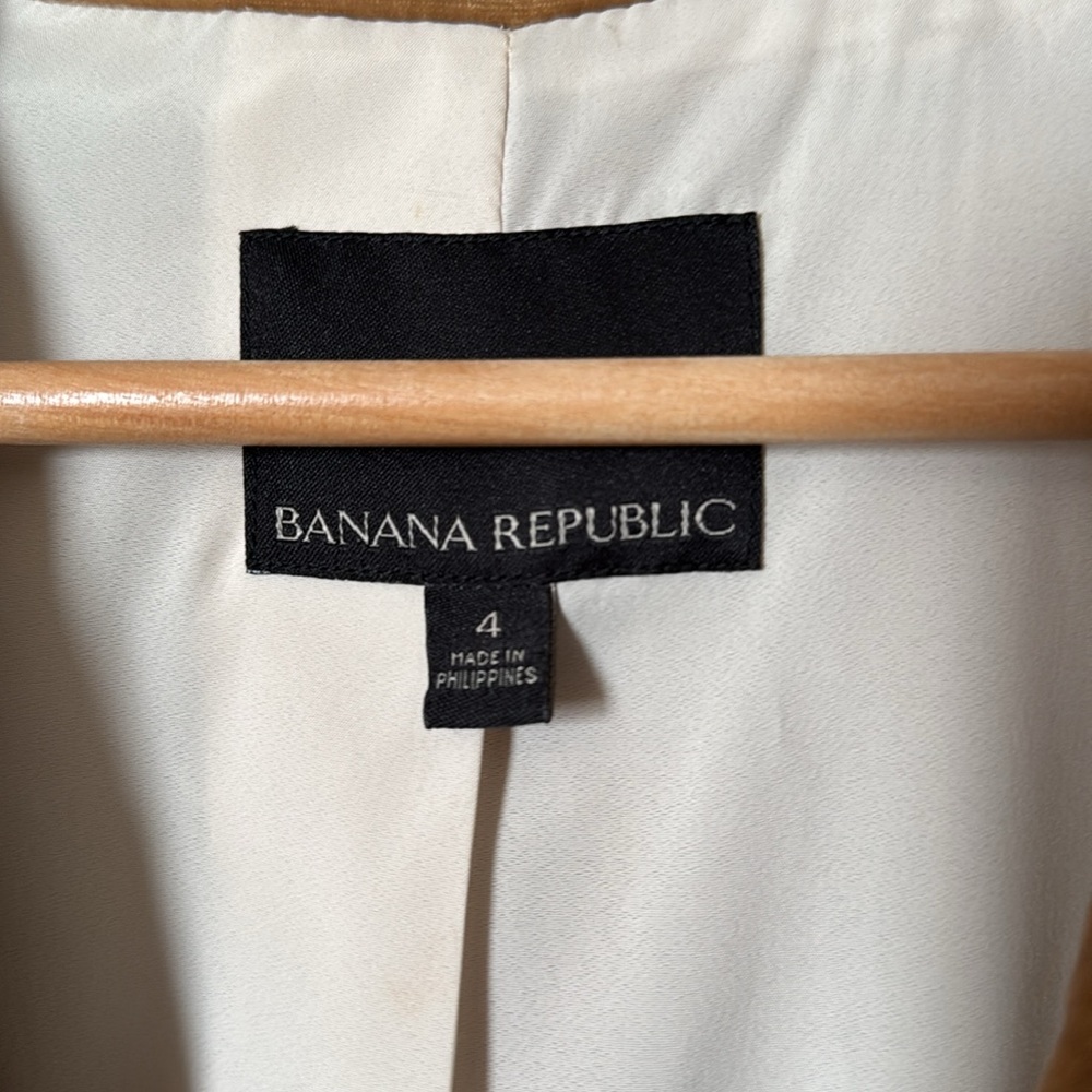 Banana Republic "Toasted Marshmallow" Blazer. Slouchy Chic. 2019 Hardly Worn. 4. - Picture 2 of 9